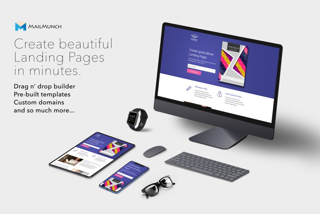 Landing pages