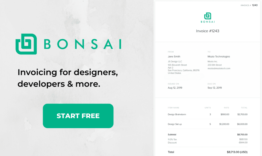 Design Invoice Template